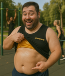 Camiseta sin mangas Now Shape Gold Premium – Efecto sauna